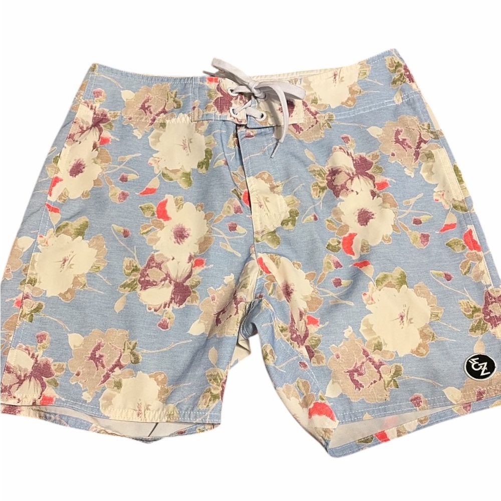 Men's Floral Blue shorts